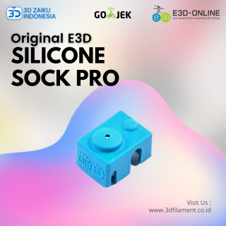 Original E3D V6 Heat Block Silicone Cover PRO Cover Silikon Hotend - Satu Piece